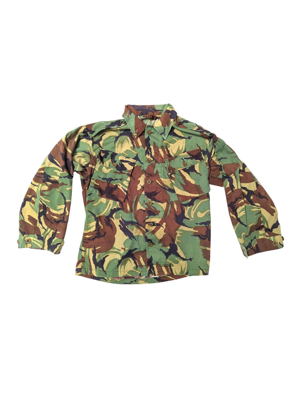 British Tropical Jungle DPM Combat Shirt - Medium Short